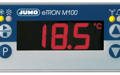 JUMO eTRON M100 – Termostato eletrônico de 2 canais