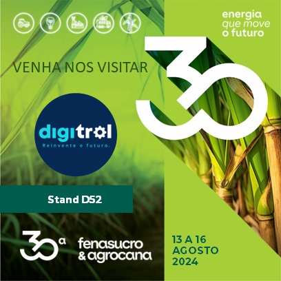 Fenasucro 2024 – Digitrol oficializa presença