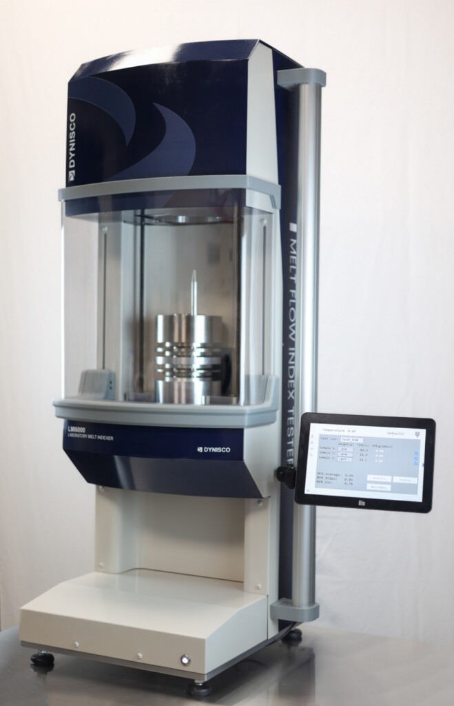 Viscosímetro Dynisco LMI 6000 para medição de viscosidade de polímeros em processos industriais. 